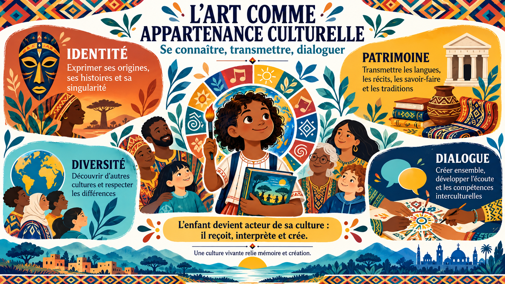 Les arts, un vecteur d’appartenance culturelle et de développement du jeune enfant